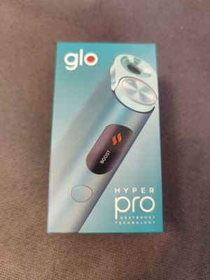 GLO Hyper Pro tobacco heating device, Aqua Mint