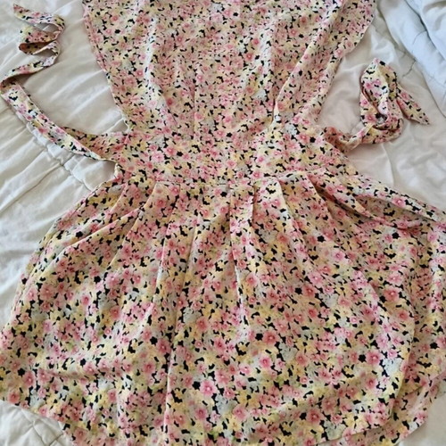 Mini dress like new, pink multicolor, size S