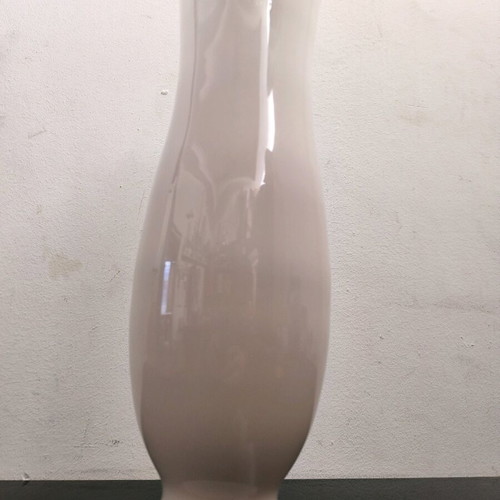 BICOLORE vase beige with glossy finish like new