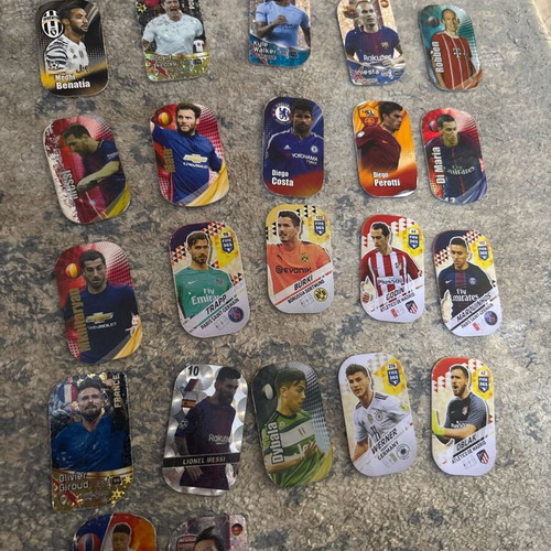 Metal Football Tags Collectible From 2018 Like New