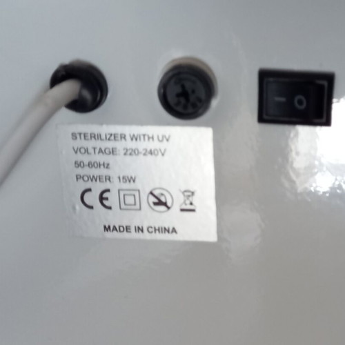 Sterilizer FMX-8 used, white, 15 watt with UV lamp
