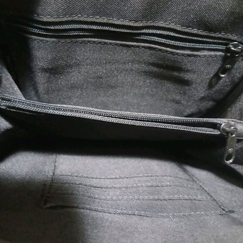 Fossil leather crossbody bag like new, black