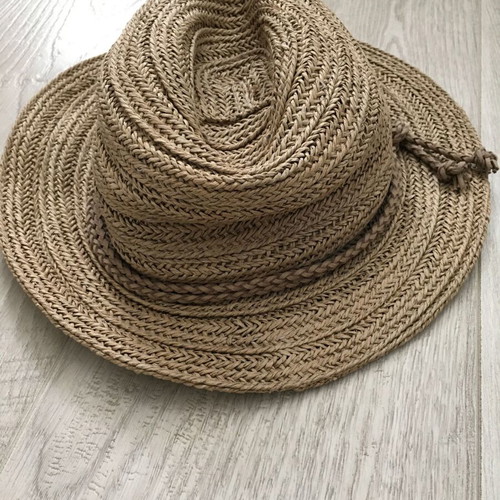 Stamion Panama Hat Made in Greece like new, brown