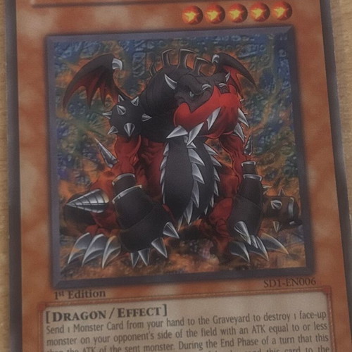 Armed Dragon LV5 Yu-Gi-Oh! card, 1st edition, English
