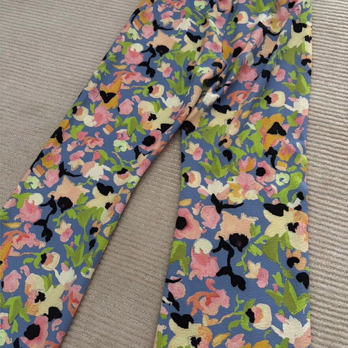 Stine Goya floral wide trousers new, size S