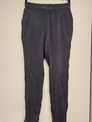 Brunello Cuccinelli silk pants like new, gray, size 40