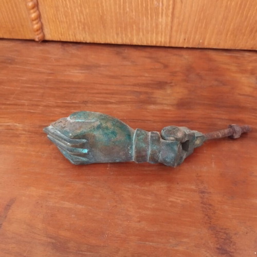 Metal door handle
