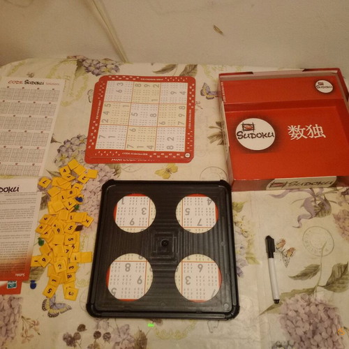 Sudoku board game in excellent condition with magnetic board