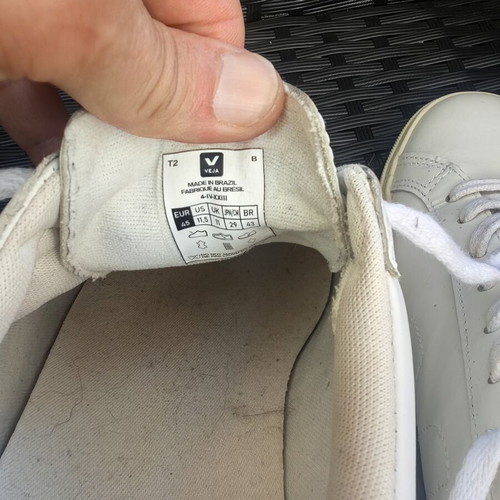 Veja sports shoes used, size 45, white