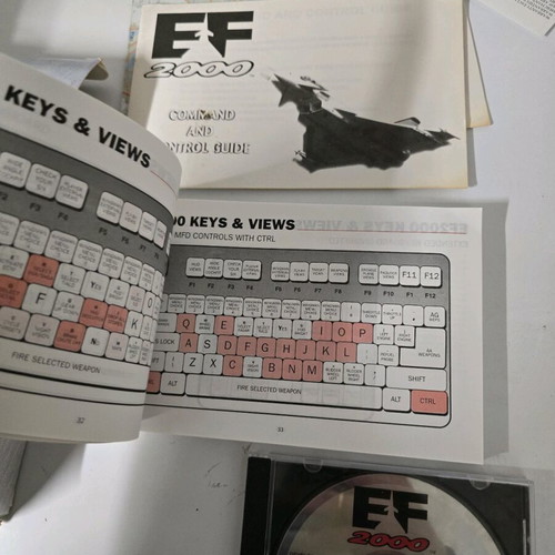 EF2000 PC Big Box used, English
