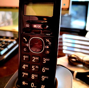 Panasonic KX-TG1611 Black Ασύρματο Τηλέφωνο