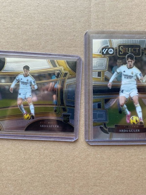 Panini 2 Rookie κάρτες Arda Guler Real Madrid σαν καινούργιο