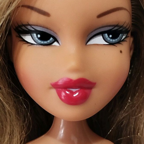 Bratz Feeling Pretty Yasmin nude doll used with flaws