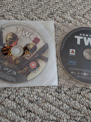Army of Two & Army of Two 40 Days PS3 Games Discs Only Bundle