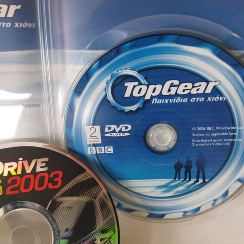 Top Gear DVD, Drive Catalog 2003 CD-ROM, 4 Trochoi Video CD like new