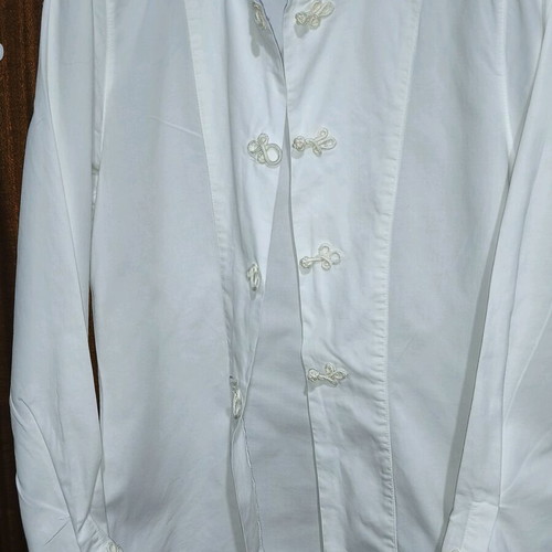Vintage Benetton white cotton blouse size M like new