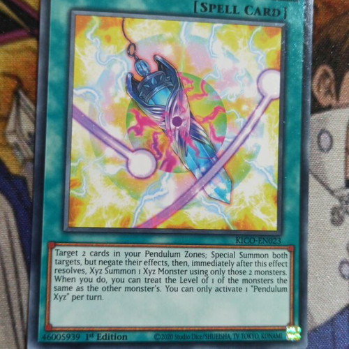 Pendulum XYZ Yu-Gi-Oh! card used from King's Court