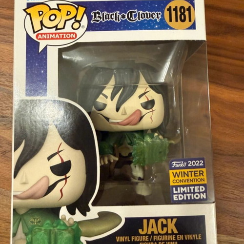 Funko POP! Animation Black Clover Jack 1181 new limited edition 2022
