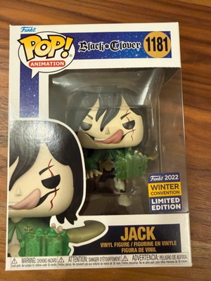 Funko POP! Animation Black Clover Jack 1181 new limited edition 2022