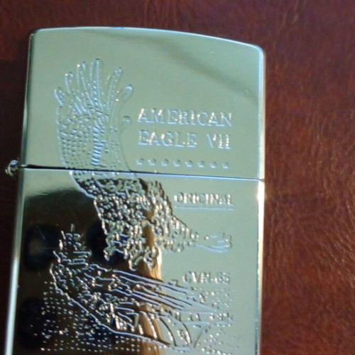 Zippo lighter engraved with USS Enterprise CVN-65 used