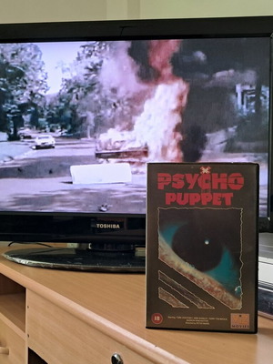 Psycho Puppet aka Delirium βιντεοκασέτα σαν καινούργιο, τρόμου θρίλερ δράσης