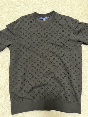 Louis Vuitton long-sleeve shirt like new, black, size M