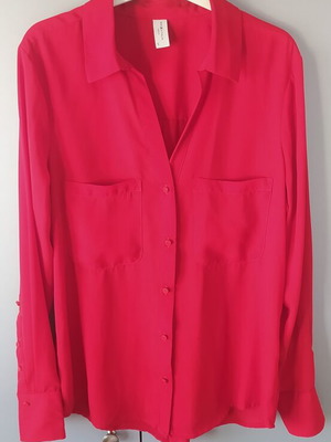 Piazza Italia Red Shirt Like New, Size S