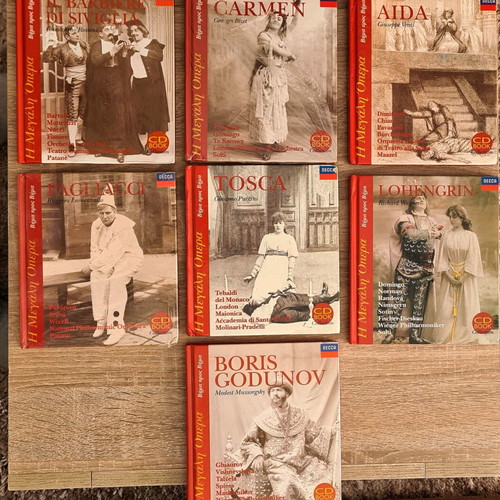 7 Opera CDBOOKs new, classical music