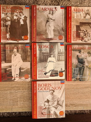 7 Opera CDBOOKs new, classical music