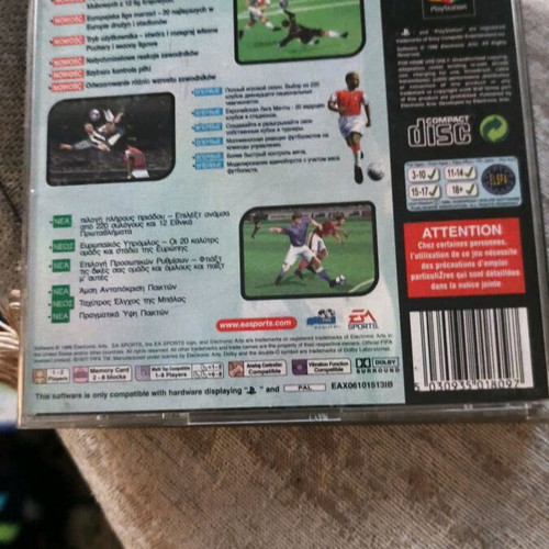 FIFA 99 PlayStation 1 slim used, complete with CD and manual