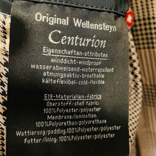 Wellensteyn men's jacket used, black, size L
