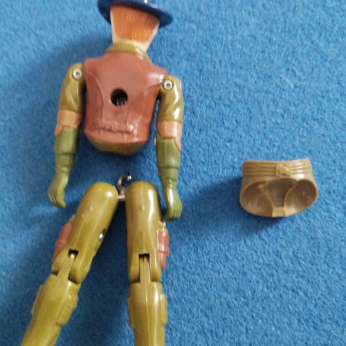 G.I Joe Wild Bill vintage figure used, Hasbro 1983