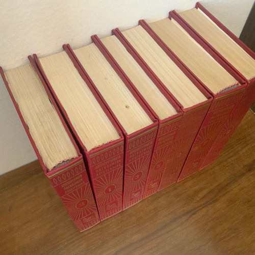 Aylos collectible book series like new, leather-bound editions