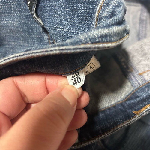 Original D@G denim mini skirt like new, blue, size L