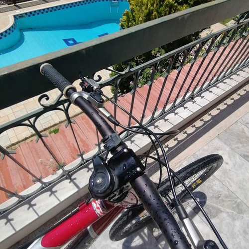 Cannondale F500 Lava Red CD4 Fatty mountain bike used, 26 inch, disc brakes