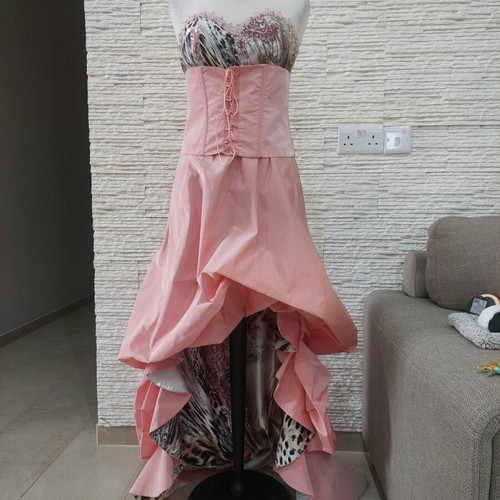 Maxi dress with corset like new, size M