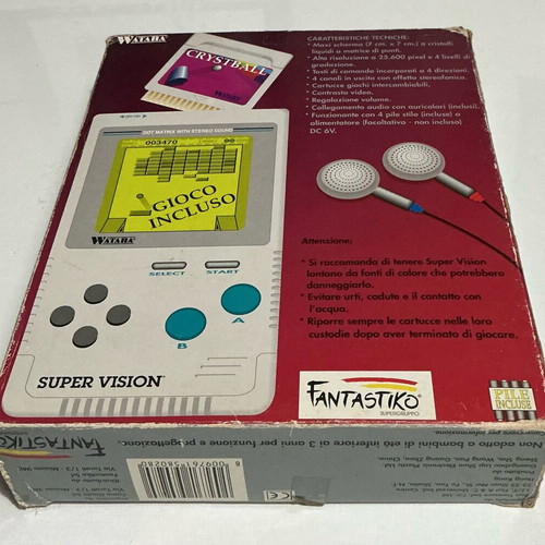 Watara Supervision console new with Crystball game