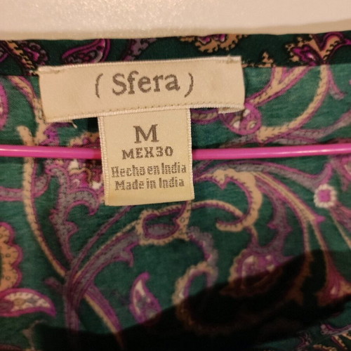 Sfera dress like new with detachable tan belt multicolor size M