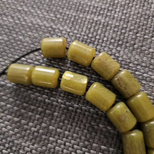 Nephrite Worry Beads used, 20 years old, 29 beads plus 3