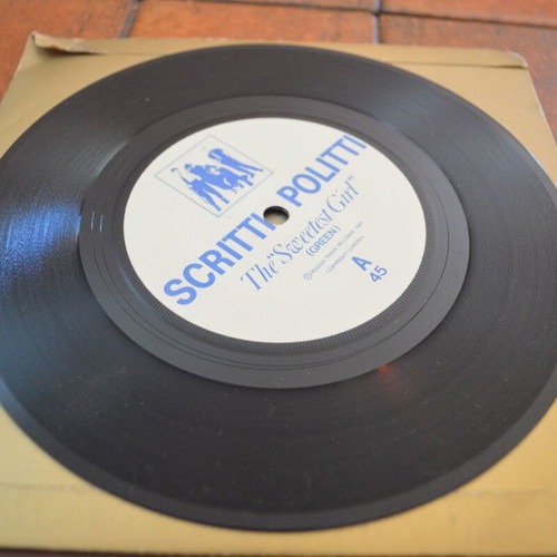 Scritti Politti The Sweetest Girl 7'' Single 45 RPM used, rock