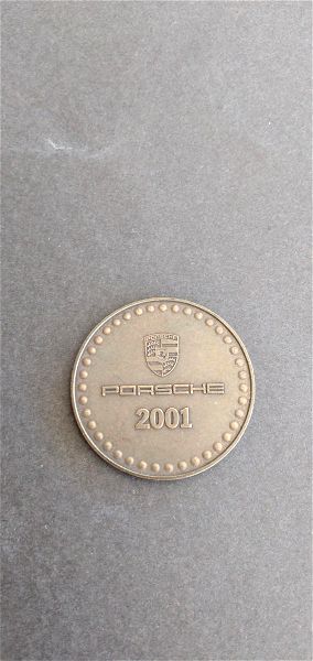 Porsche 2001 Calendar Coin