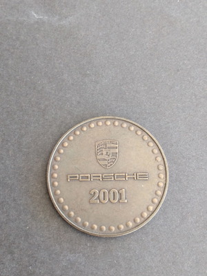 Μετάλλιο Porsche 2001 μεταχειρισμένο