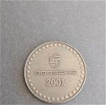 Porsche 2001 Calendar Coin
