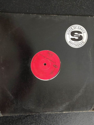 State Of Grace Hello 12'' single βινύλιο μεταχειρισμένο, 1995 USA print