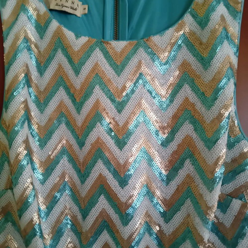 Lynne turquoise dress new, size S