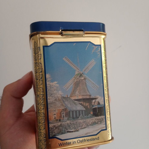 Echter Ostfriesen Tee vintage collectible metal tea tin