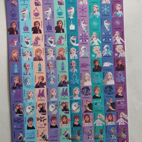 Frozen Disney stickers new, set of 200 pieces