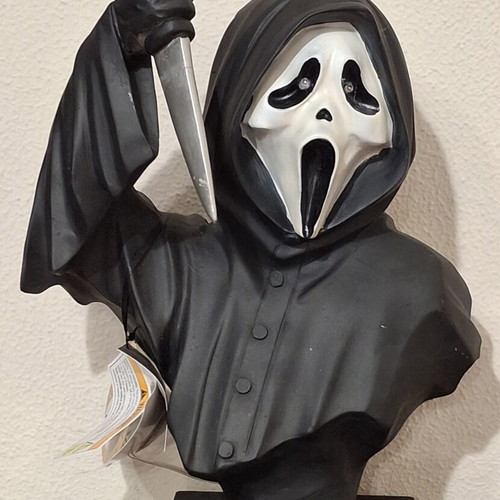 Ghostface LED Light Up Bust 38cm used collectible