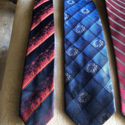 Men's ties new, pack of 4 multicolored