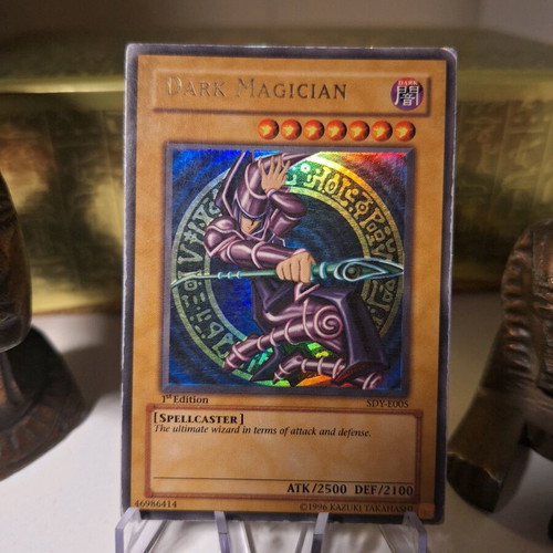dark magician yugioh card 1996 Amazon.com: YU-GI-OH! - Dark Magician Girl (YGLD-ENC10) - Yugi's Legendary  Decks - 1st Edition main image 1